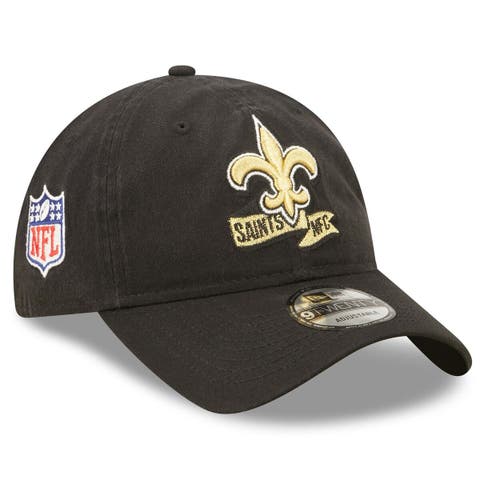 Men's New Era Camo/Natural New Orleans Saints 9TWENTY Trucker Snapback Hat