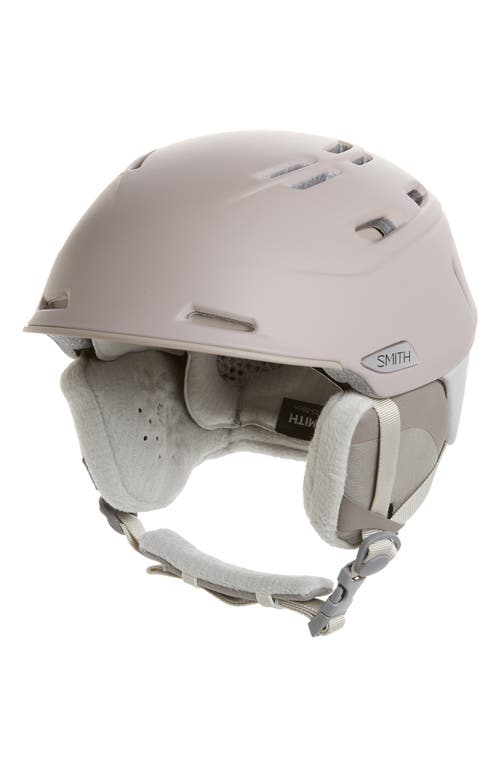 Smith Liberty Snow Helmet with MIPS in Matte Satin White at Nordstrom