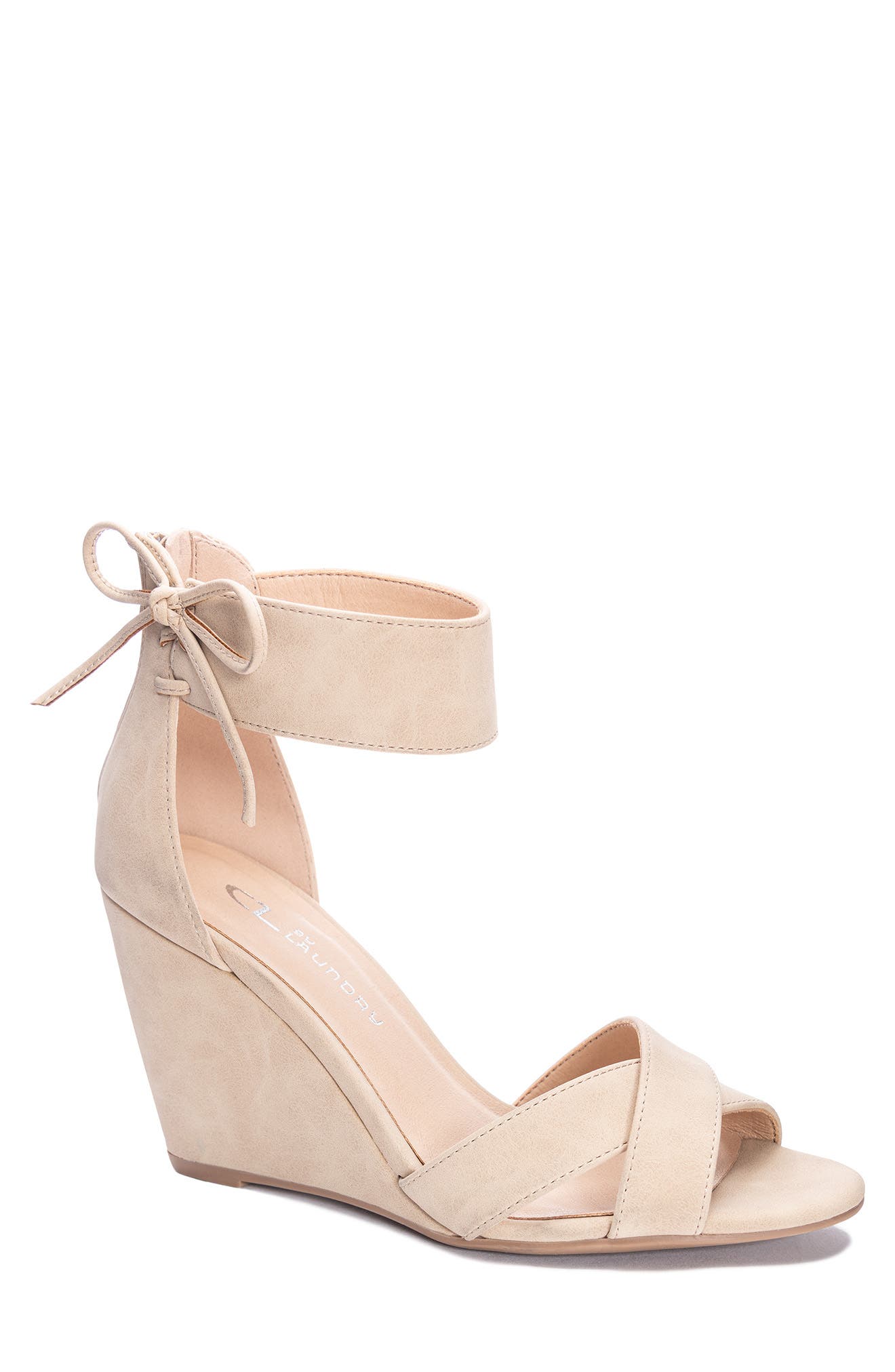 nude wedges nordstrom rack