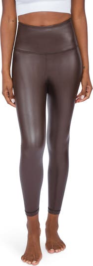 Ladies High Waist Thermal Inner Leather Look Legging, Shop Today. Get it  Tomorrow!