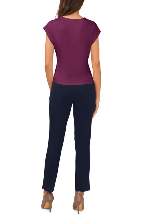 Shop Halogenr Halogen(r) Twist Knit Top In Purple