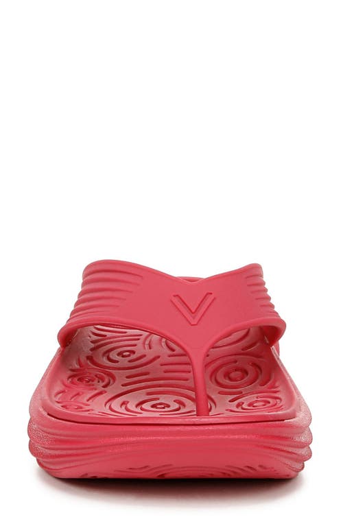 Vionic Tide Rx Flip Flop In Viva Magenta