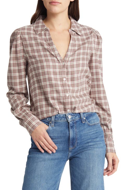 Women's Josslyn Plaid Cotton Shirt