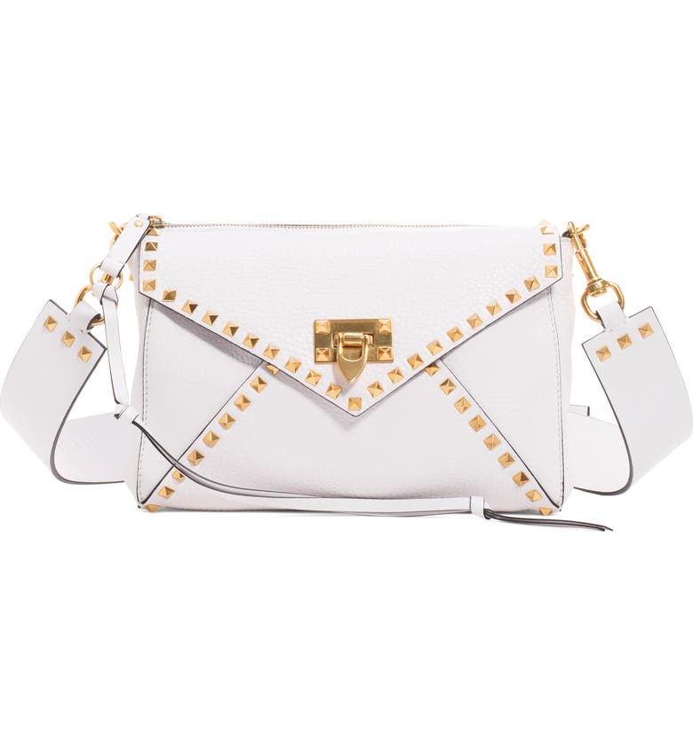 Valentino Garavani Medium Rockstud Hype Leather Shoulder Bag
