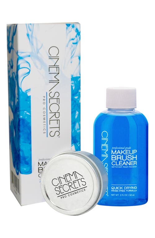 Cinema Secrets Professional Makeup Brush Cleanser Kit $28 Value in Vanilla at Nordstrom, Size 8 Oz