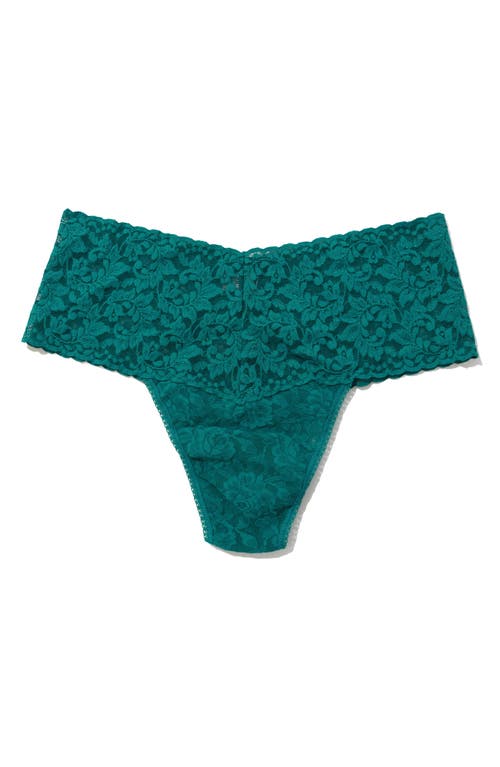 Shop Hanky Panky Retro High Waist Thong In Northern Lights