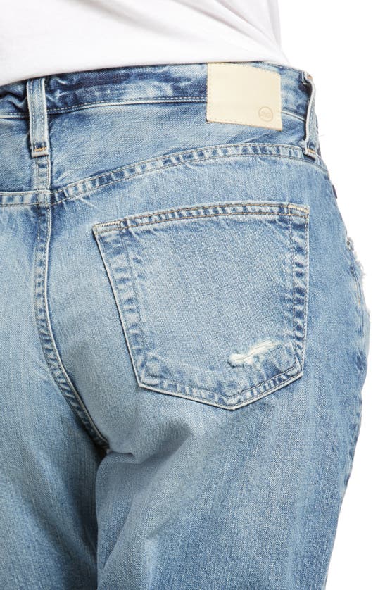 Shop Ag Sloane High Waist Denim Shorts In Bohemian Charm