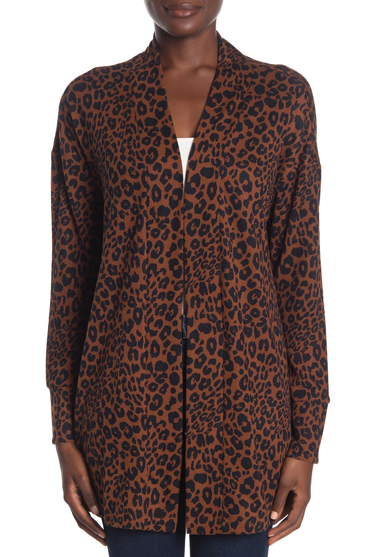 sanctuary brycee leopard print cardigan