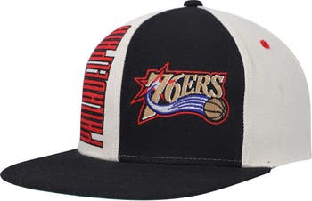  Mitchell & Ness Philadelphia 76ers All Star Color Snapback Hat  Adjustable Cap HWC - Black/Red : Sports & Outdoors