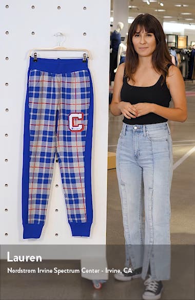 champion plaid sweatpants