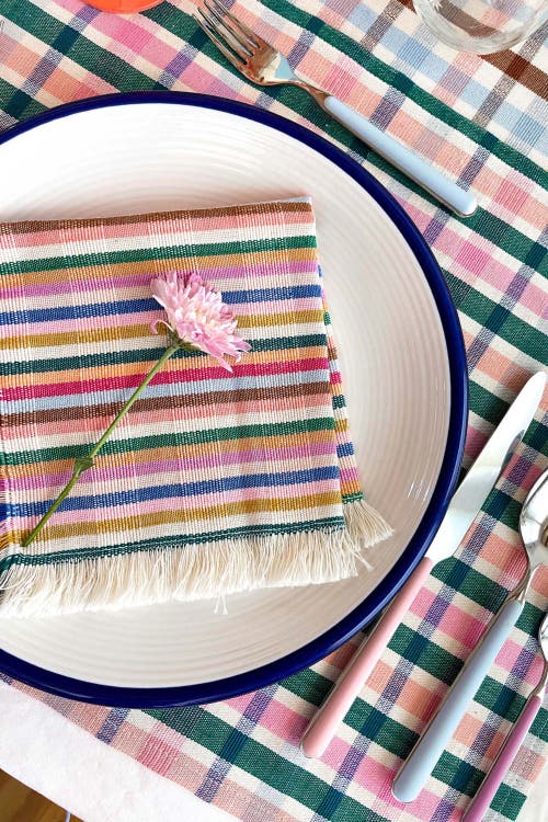 Archive New York Lola Placemats, Set Of 4 In Multi