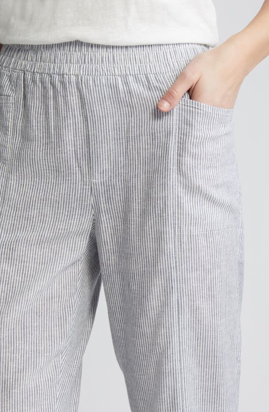 CASLON CASLON® PULL-ON LINEN BLEND PANTS