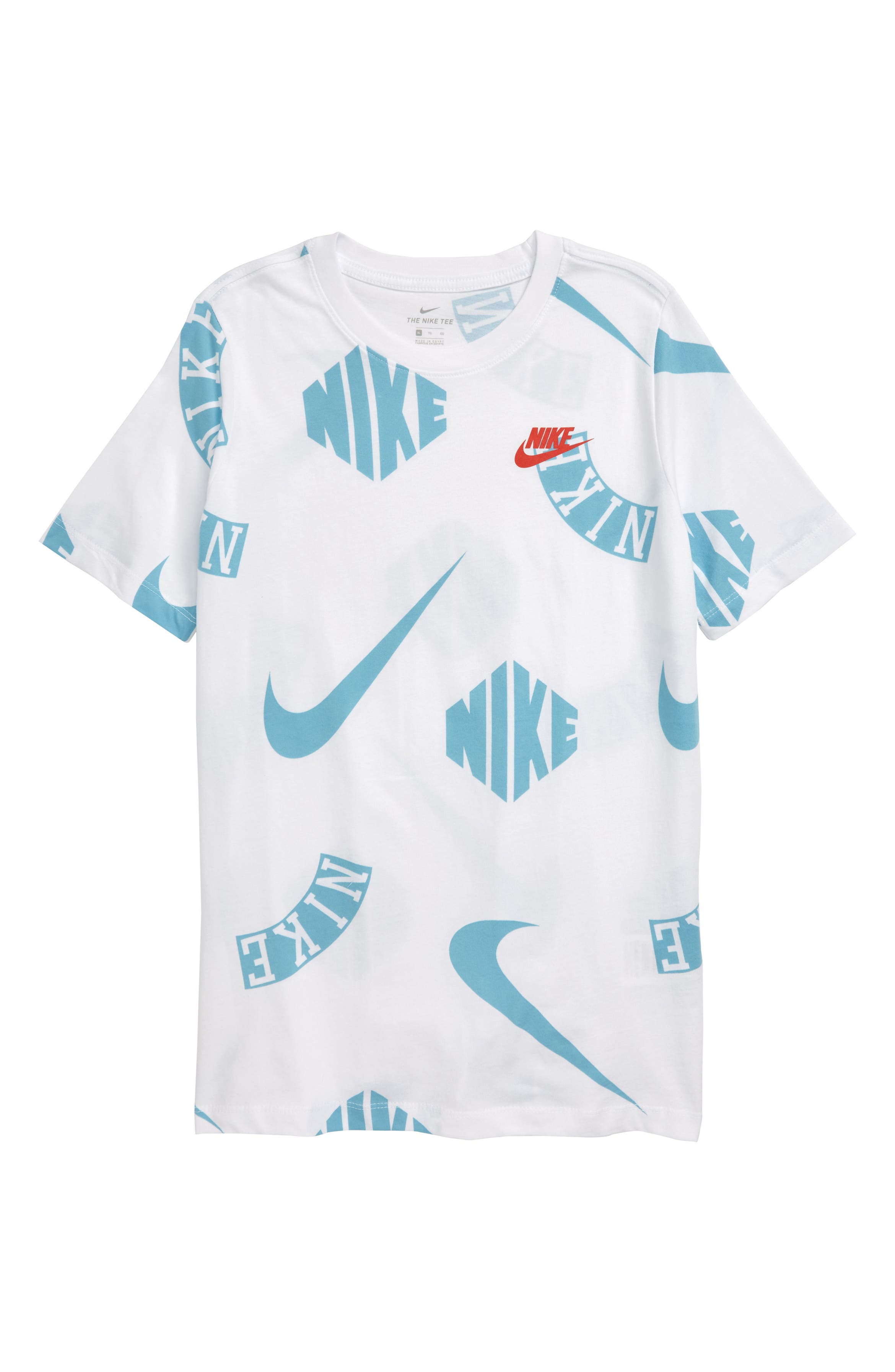 Nike Sportswear Palm Collage Print T-Shirt (Little Boys & Big Boys ...