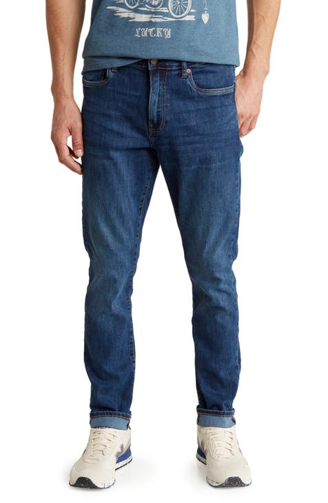 Lucky Brand Men's 410 Athletic Slim Coolmax Stretch Jean, McArthur, 34W x  32L at  Men's Clothing store