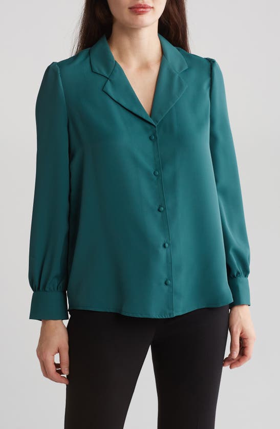 By Design Halo Shirt In Atlantic Deep