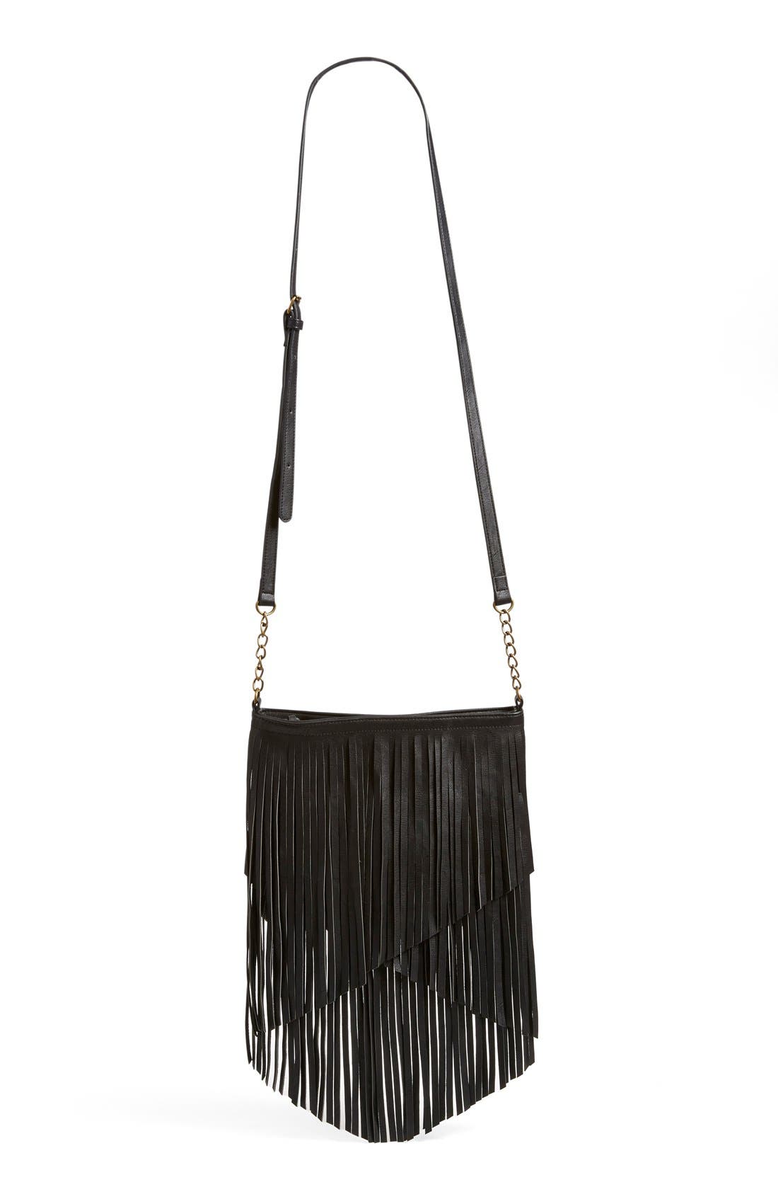 BP. Layered Fringe Crossbody Bag Nordstrom
