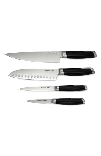 Berghoff 4-piece Stainless Steel Cutlery Set In Black