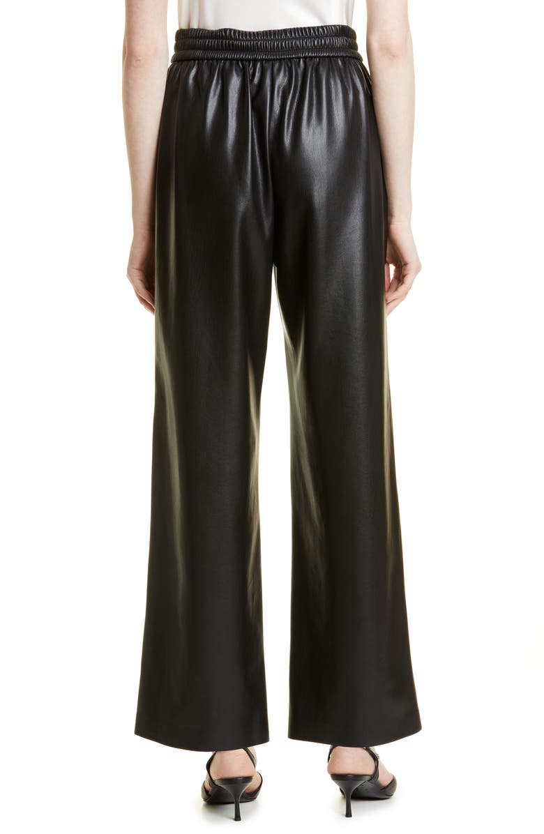 Alice + Olivia Benny Baggy Faux Leather Pants | Nordstrom