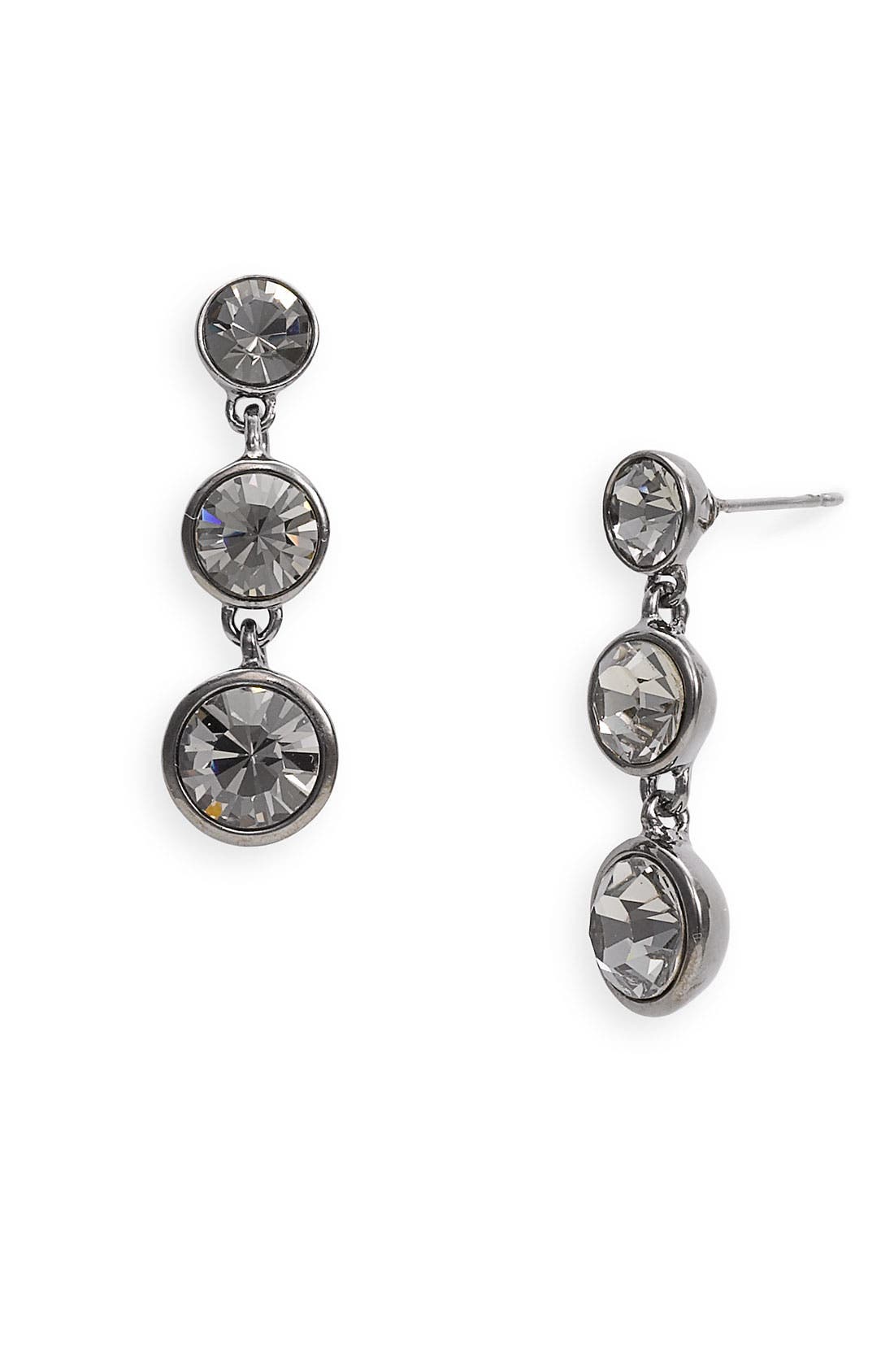 Givenchy Triple Drop Crystal Earrings (Nordstrom Exclusive) Nordstrom