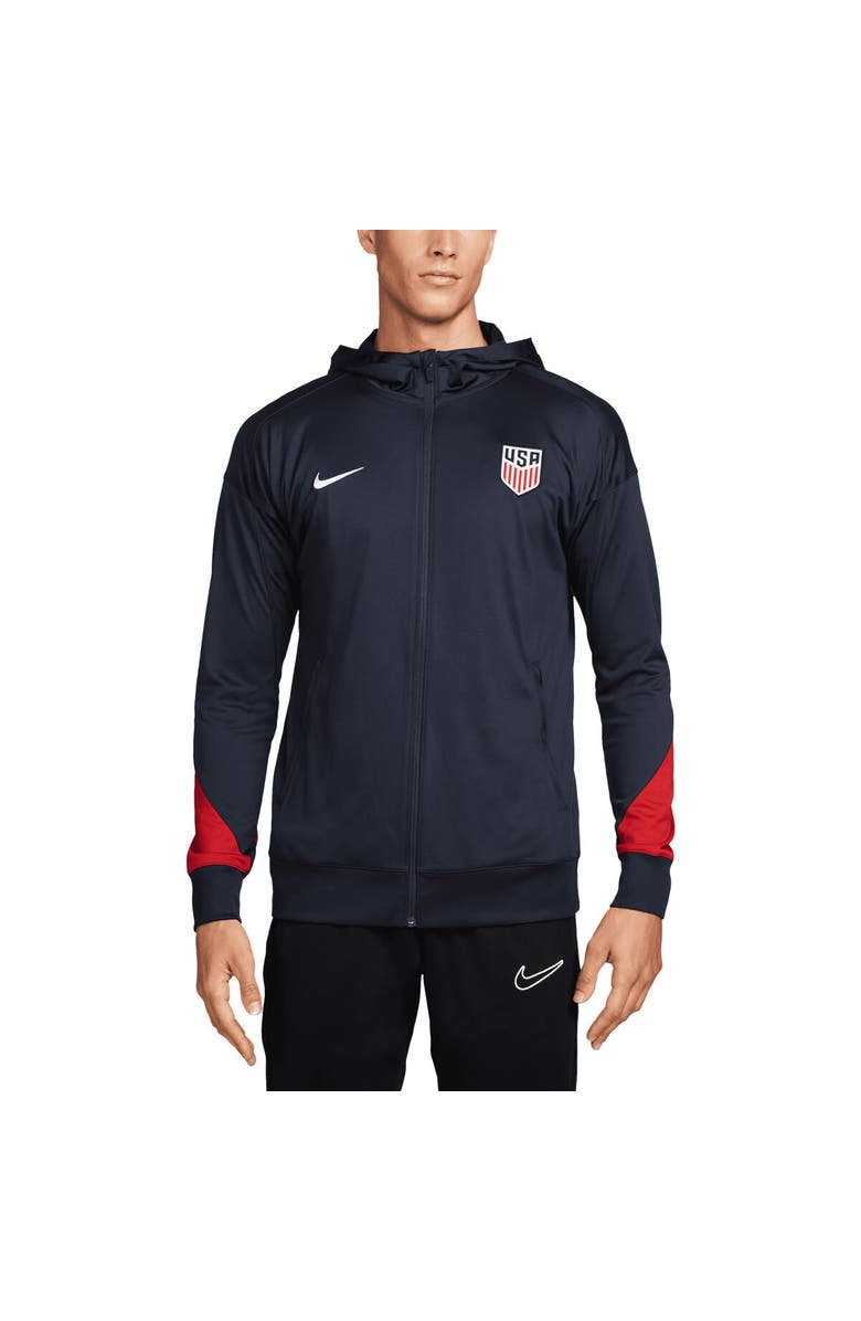 Nike Men's Nike Navy USMNT 2024 Strike FullZip Hoodie Track Jacket Nordstrom