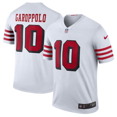 Newborn & Infant Nike Jimmy Garoppolo Scarlet San Francisco 49ers Romper  Jersey