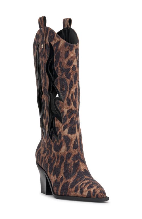 Shop Jessica Simpson Ginika Pointed Toe Western Boot In Natural