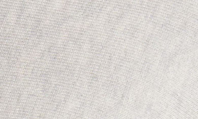 Nordstrom Cotton & Cashmere High-low Poncho In Grey Combo
