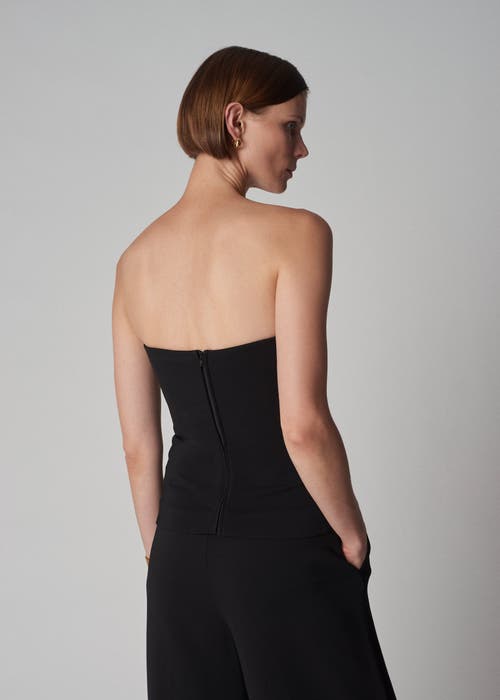 Co Bustier Top In Black