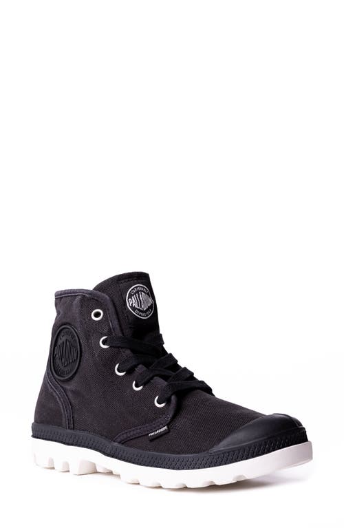 Shop Palladium Pampa Hi Bootie In Black/marshmallow