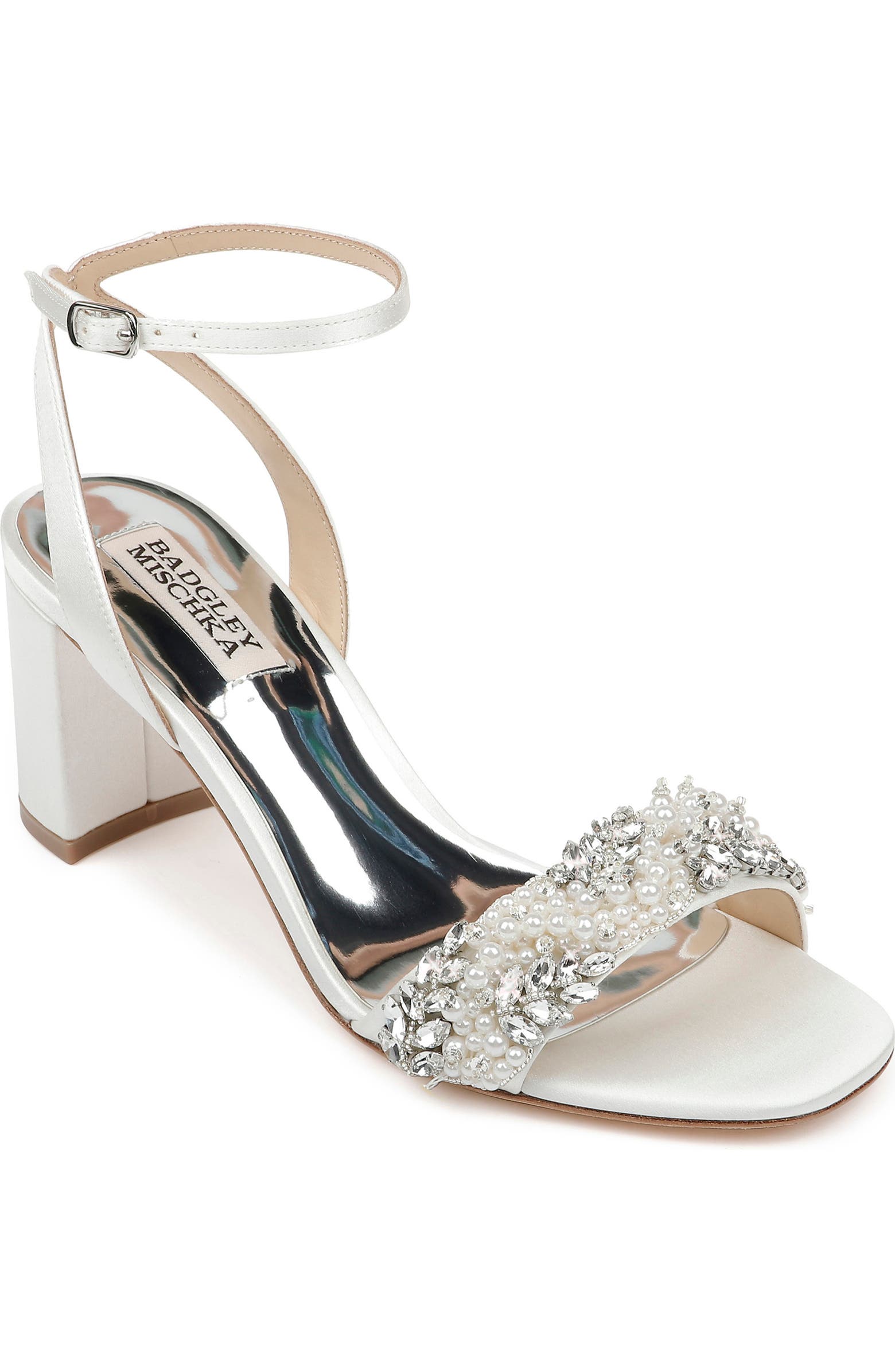 Badgley Mischka Collection Clara Embellished Sandal (Women) | Nordstrom