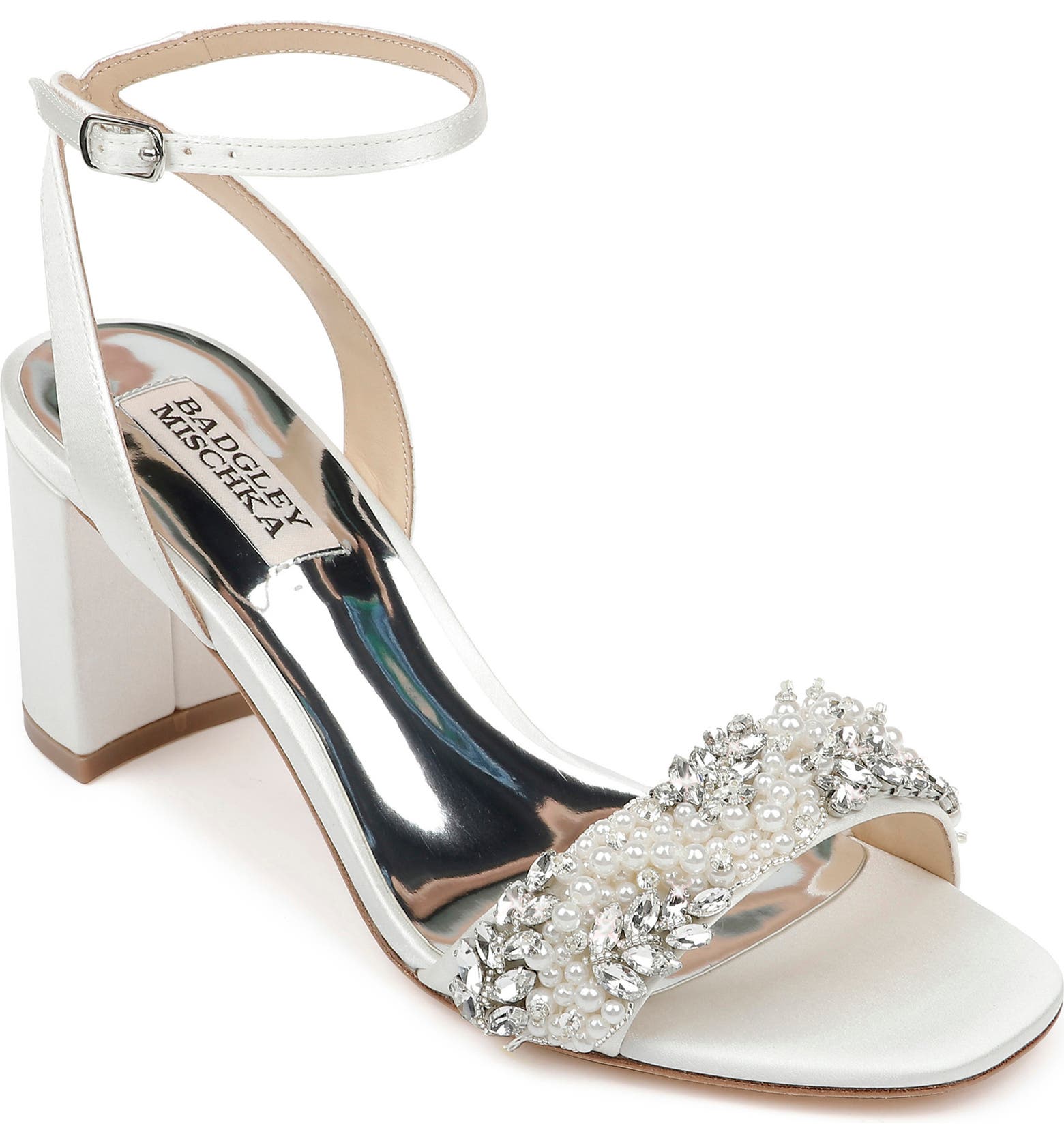 Badgley Mischka Collection Clara Embellished Sandal (Women) | Nordstrom