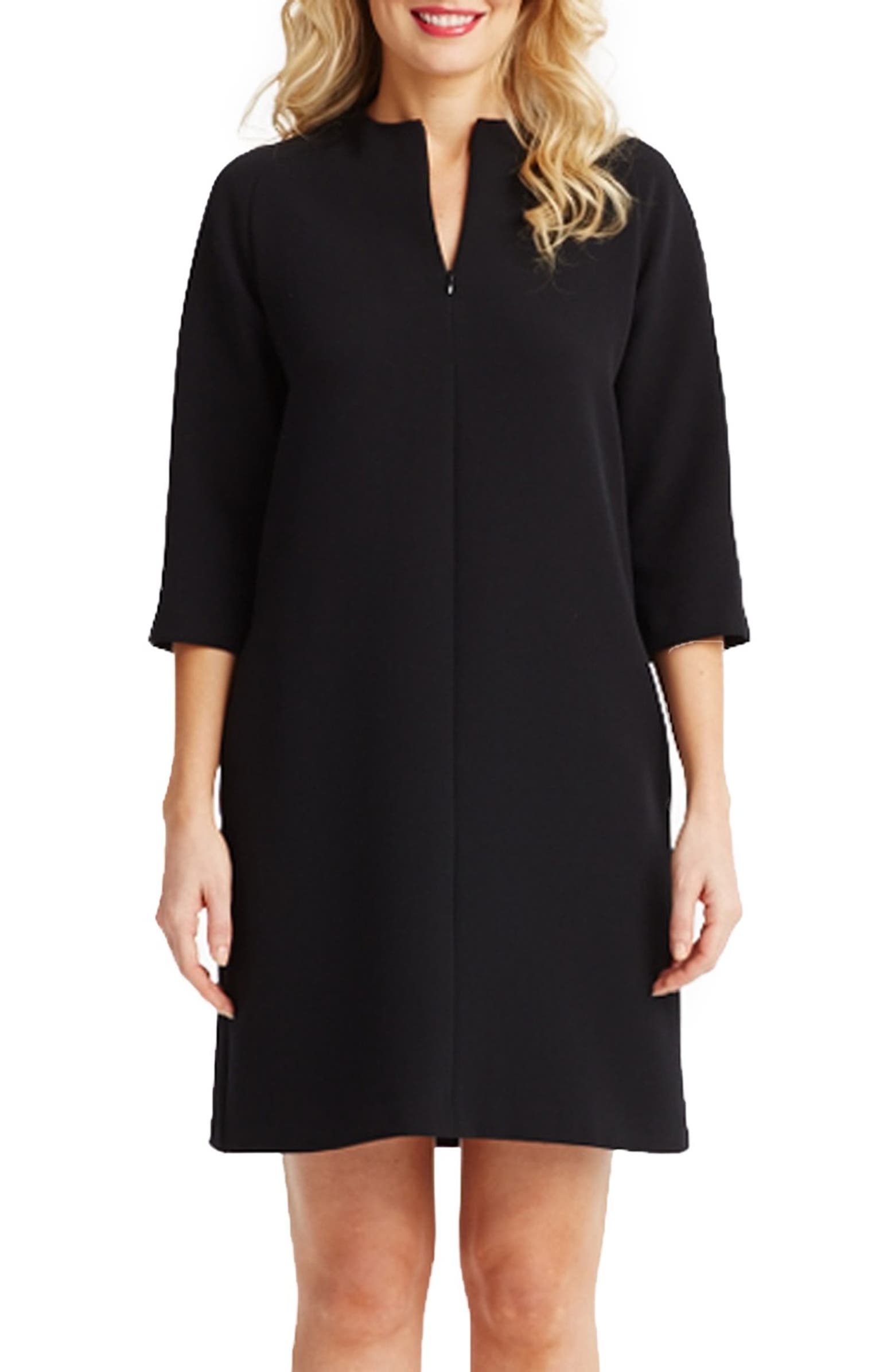 Donna Morgan Stretch Crepe Shift Dress | Nordstrom