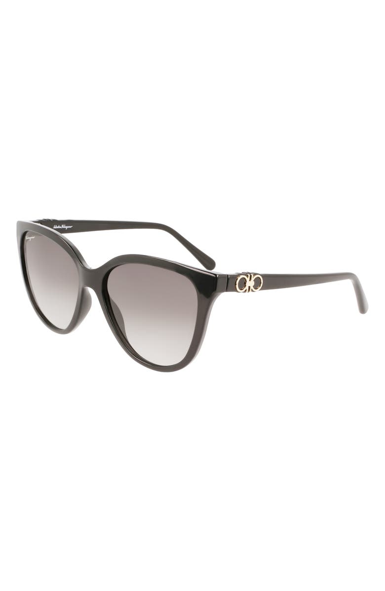 Ferragamo 57mm Gradient Cat Eye Sunglasses Nordstrom 