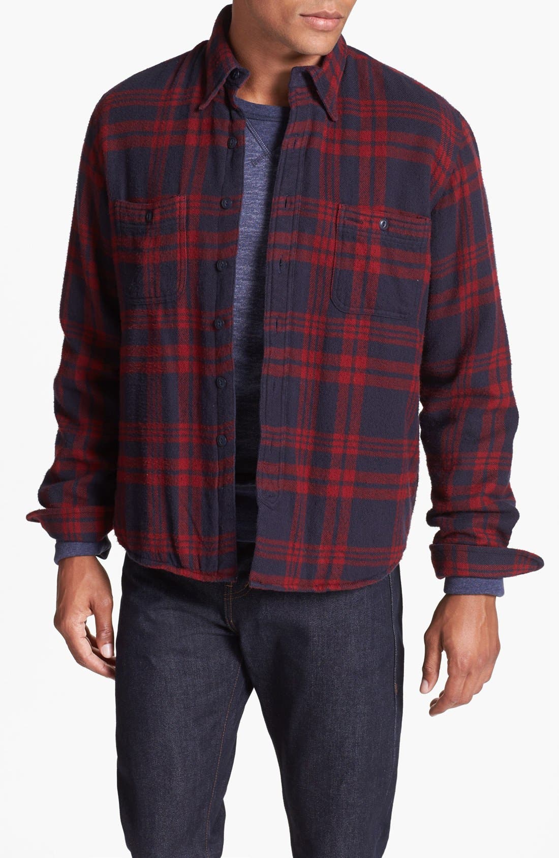 Gant 'Campus Flannel' Shirt Jacket Nordstrom
