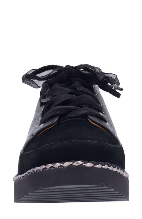 Shop L'amour Des Pieds Zaina Platform Sneaker In Black