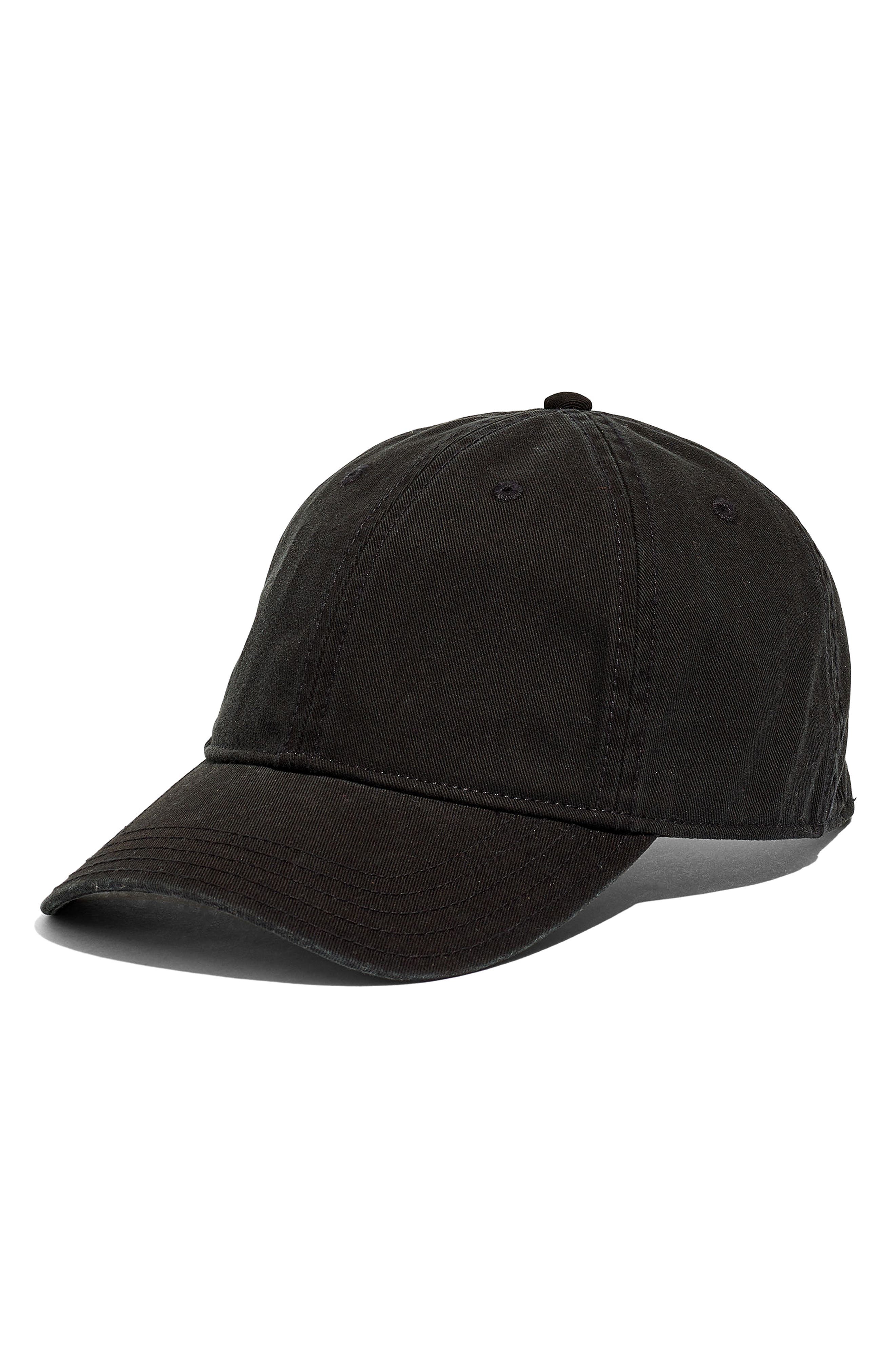 Fendi by Marc Jacobs Hat Black Fabric Baseball Cap Black
