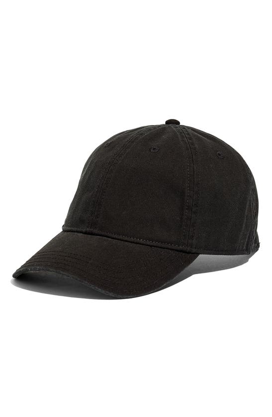 MADEWELL MADEWELL BROKEN IN ORGANIC COTTON TWILL BASEBALL CAP