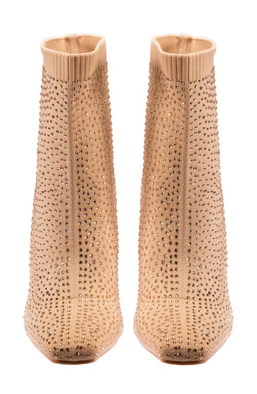 Ninety Union Barb Round Heel Bootie In Beige