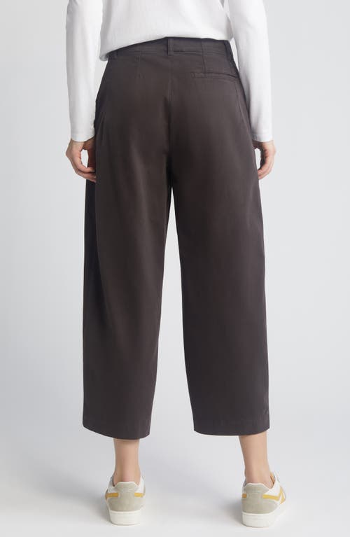 Rag & Bone Donovan Wide Leg Pants In Washed Black