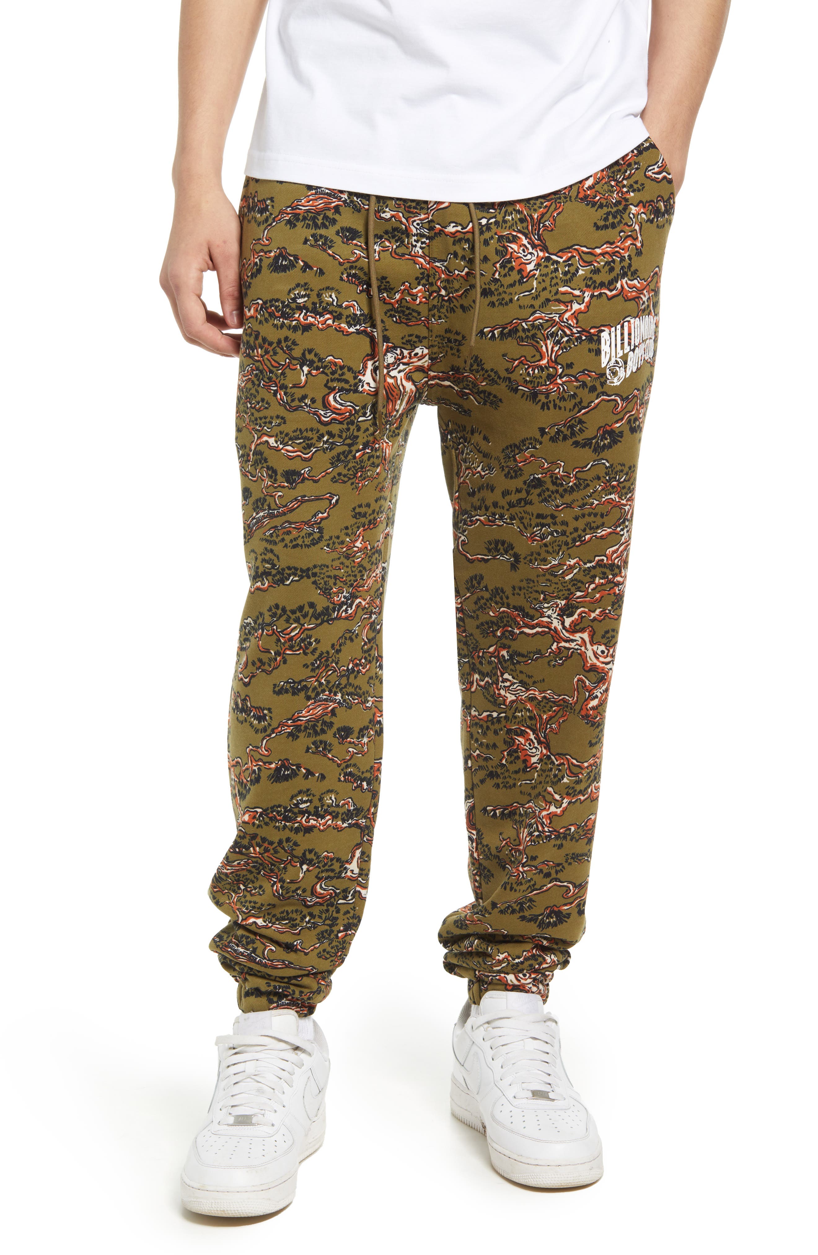 mens camo sweatpants with pockets