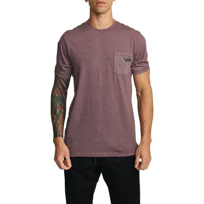Rvca Sport Vent Pocket Performance T-Shirt, Purple