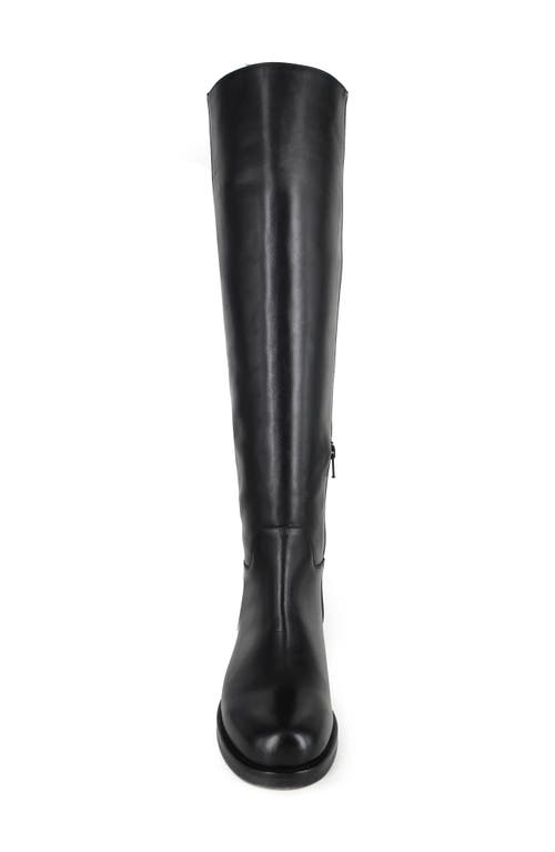 Shop Ziginy Sansa Knee High Boot In Black