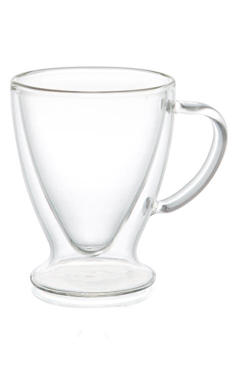 JoyJolt Grogu Mystic Thermoresistant Glass Mug in Clear at Nordstrom Rack