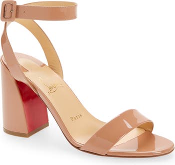 Miss Sabina 85 patent-leather sandals