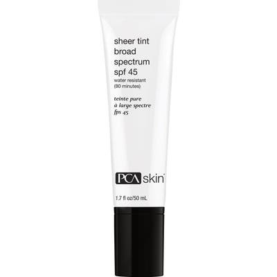 Pca Skin Sheer Tint Broad Spectrum Spf 45 Sunscreen
