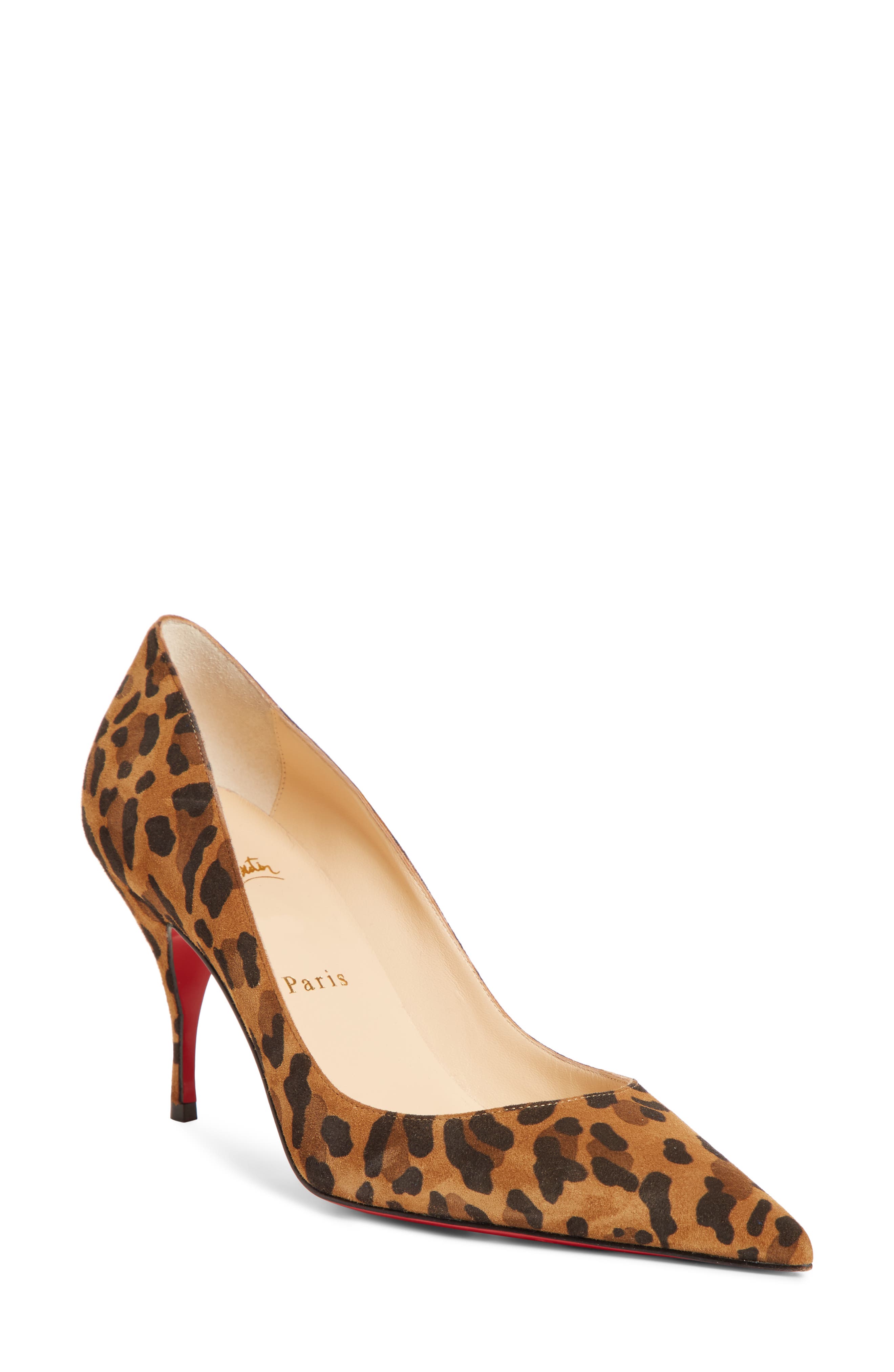 Christian Louboutin Clare Pointy Toe Pump - Brown