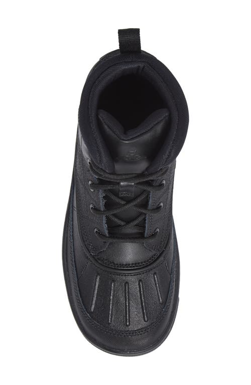 Shop Nike 'woodside 2 High' Boot In Black/black/black