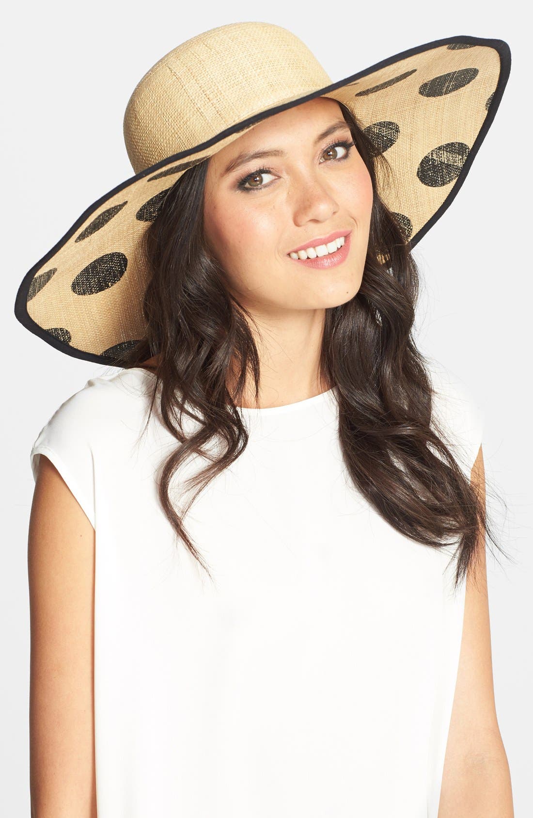 Laundry by Shelli Segal 'Valerie' Straw Hat Nordstrom