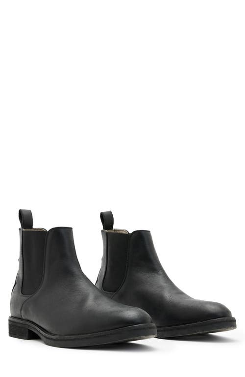 Shop Allsaints Creed Chelsea Boot In Black