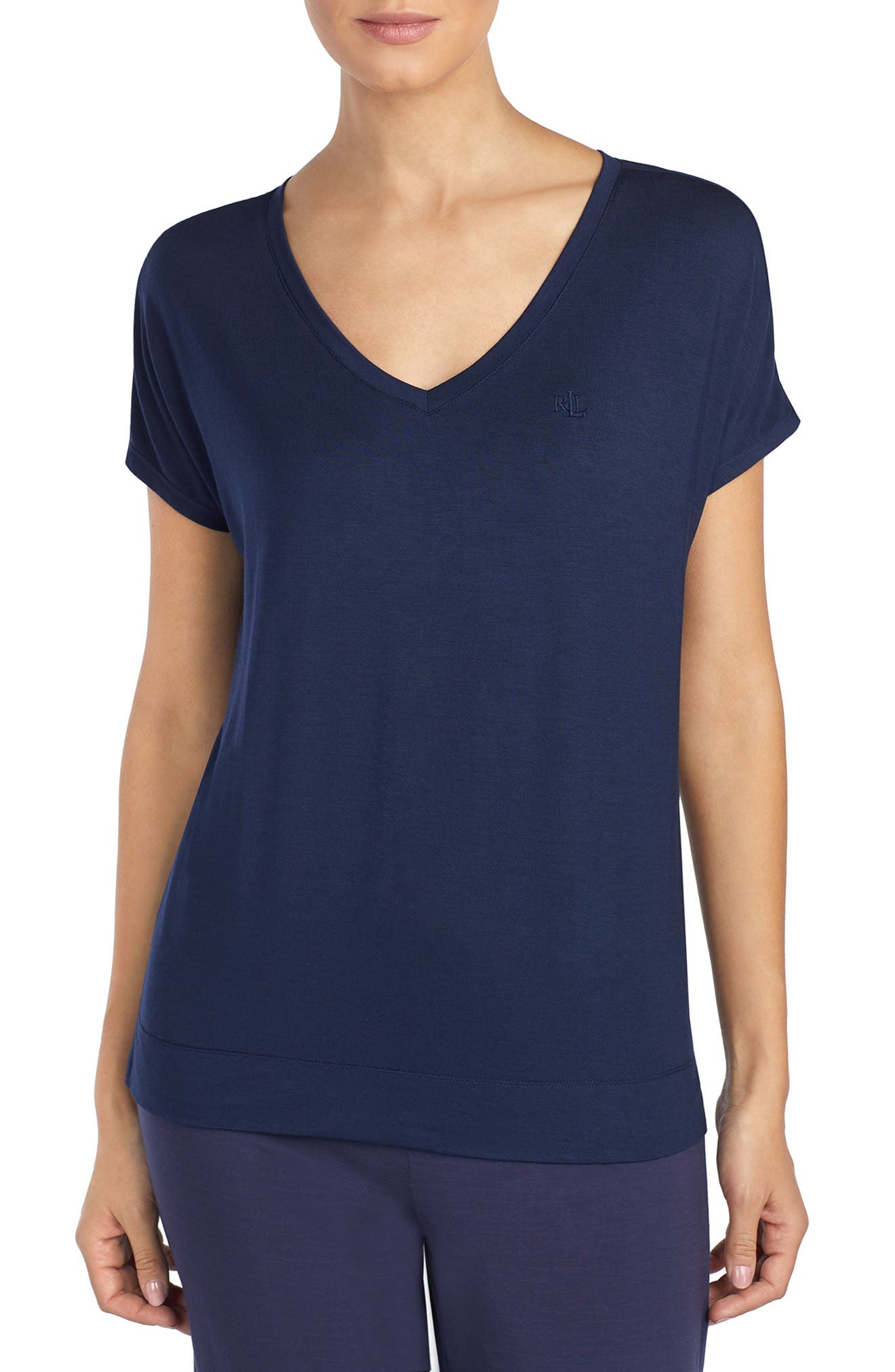Lauren Ralph Lauren Pajama Tee, Blue
